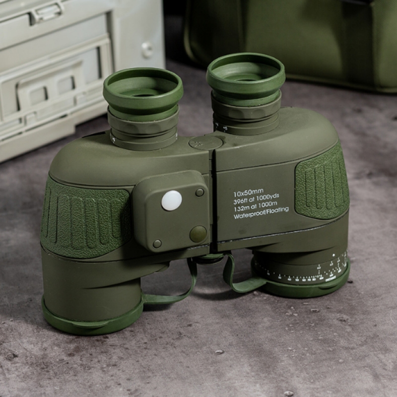 Ống nhòm quân sự có thước ngắm 10x50 hàng Mỹ chống nước cao cấp